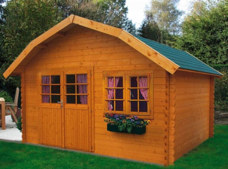 Log Cabins in Woods